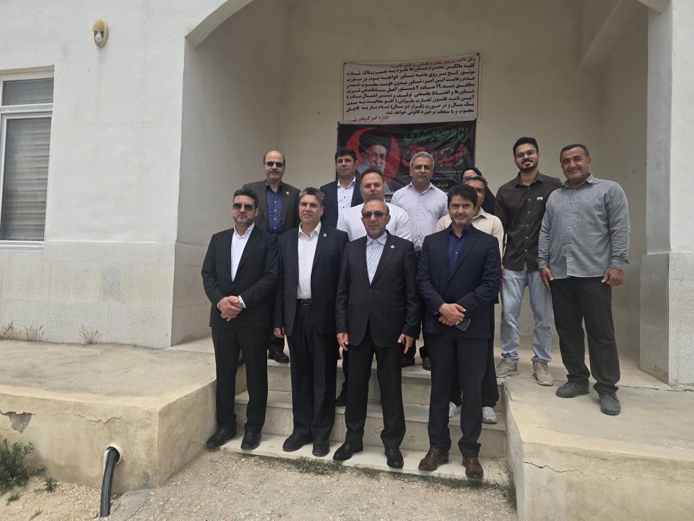 🔺بازدید فرود عسگری معاون وزیر اقتصاد و رئیس کل گمرک ایران از گمرک شیو در استان هرمزگان